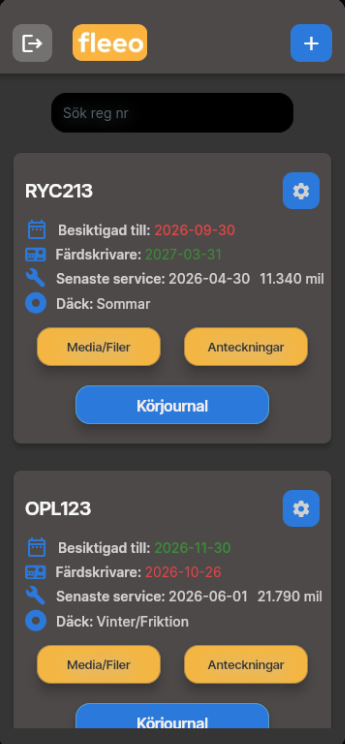 Skärmdump av Fleeo 1